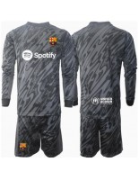 Barcelona Keeper Tredjedraktsett Barn 2024-25 Lange ermer (+ bukser)